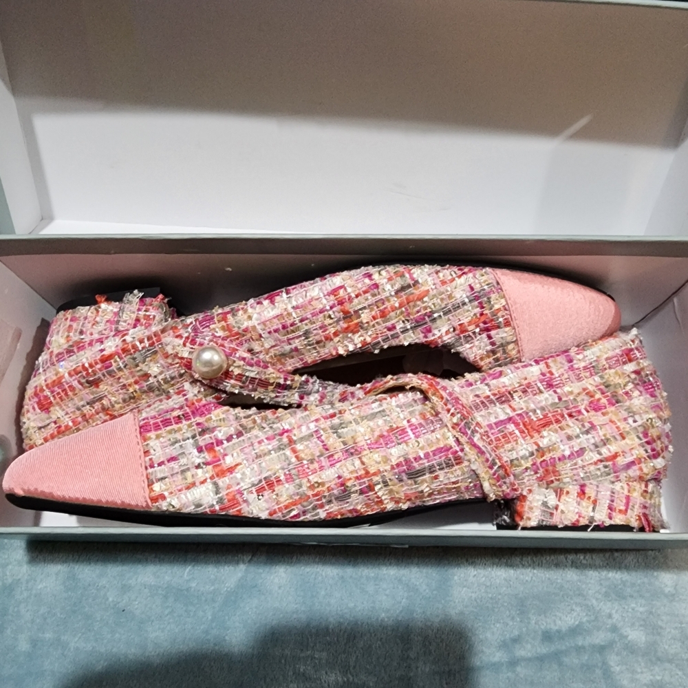 C.Paravano Mary Jane sz 10 1/2